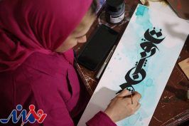 هنرمندان نقاشی‌خط «توراندخت» را قلم زدند