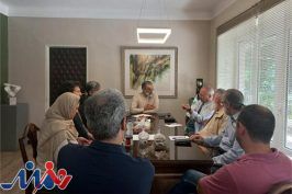 دیدار اعضای جدید هیات مدیره انجمن طراحان گرافیک با مدیرکل تجسمی
