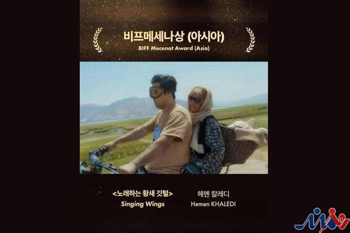 «بال‌های آوازخوان» بهترین مستند جشنواره کره‌ای شد