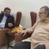 عیادت وزیر ارشاد از نادر طالب زاده