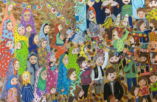 نوجوان ایرانی در مسابقه نقاشی ژاپن درخشید