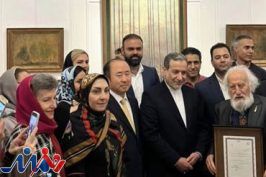 جشن بزرگداشت ۹۲ سالگی نقاش بهشت در سعدآباد برگزار شد