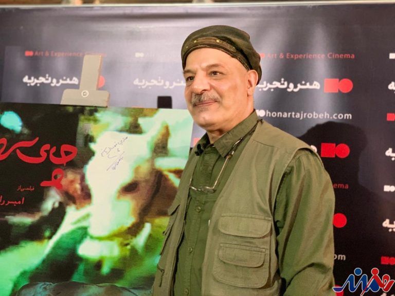 امیر-قاسم راضی.کارگردان و نویسنده فیلم چای سرد