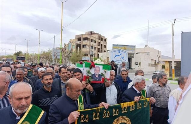 وداع با جانباز سرافراز دفاع مقدس